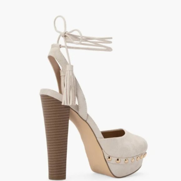 Maya Ankle Tie Heeled Sandal - Picture 3 of 5